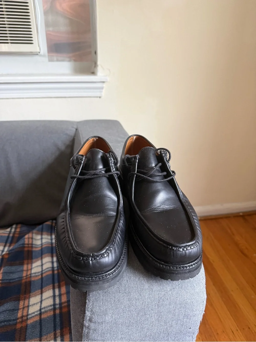 G.H.BASS Wallace x Madewell Leather Moc